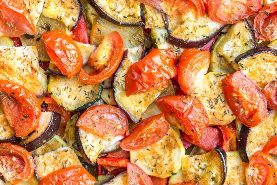 Pâtes aux légumes rôtis : dîner simple et coloré