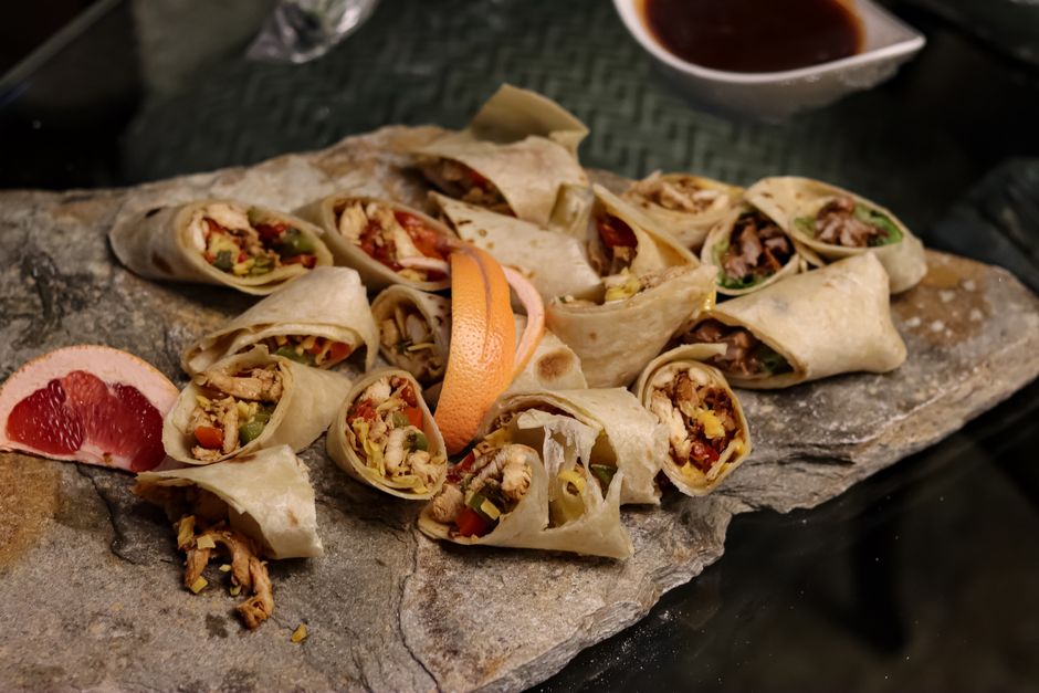 Wraps au poulet et crudités : déjeuner prêt en 10 minutes