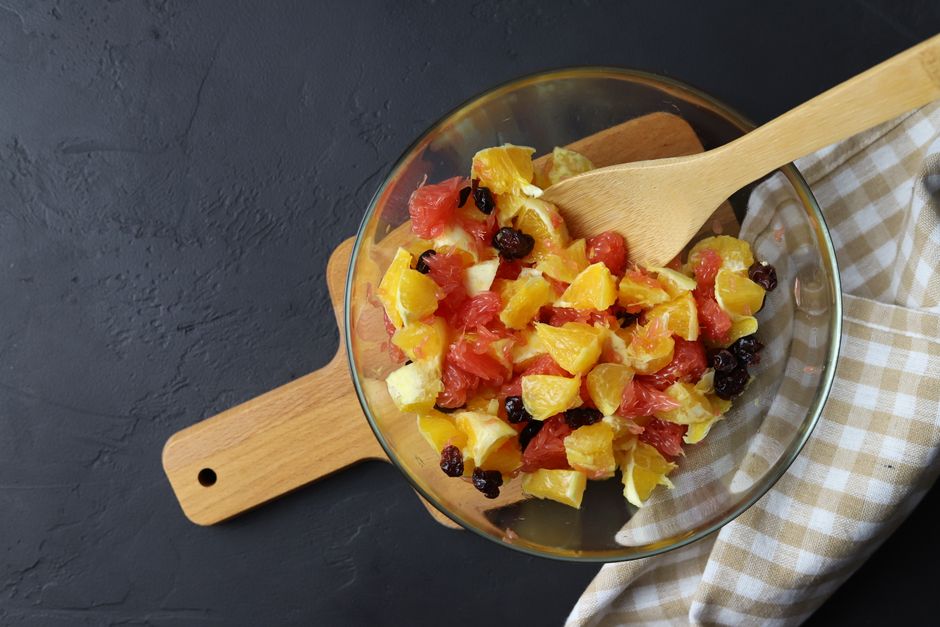 Salade de fruits d’été : sirop léger au citron